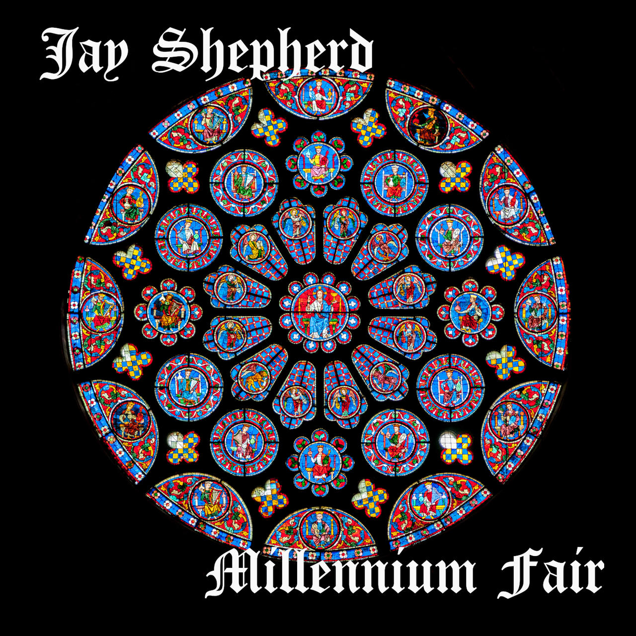 Album art is a rosette from Chartres Cathedral.
